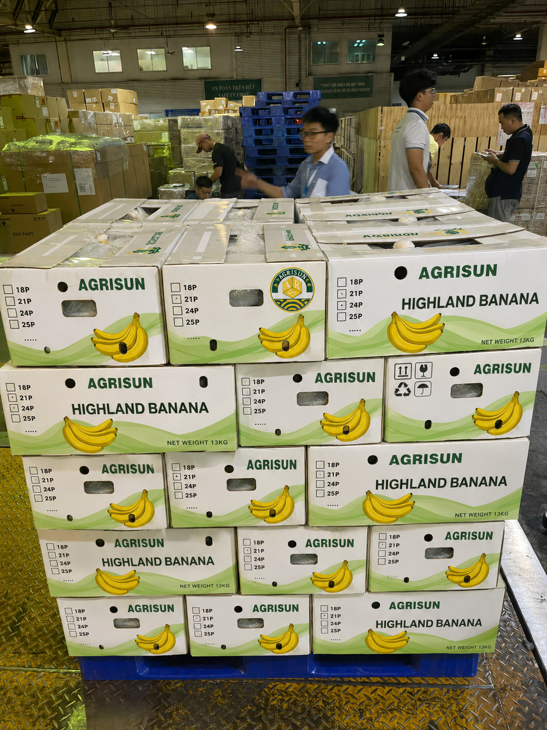 Thùng carton AGRISUN 13kg xuất khẩu