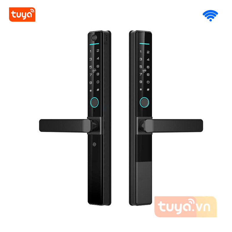 Khóa Cửa Nhôm 2 Mặt Đọc Vân Tay Wifi Tuya SHP-DLS9Gv7