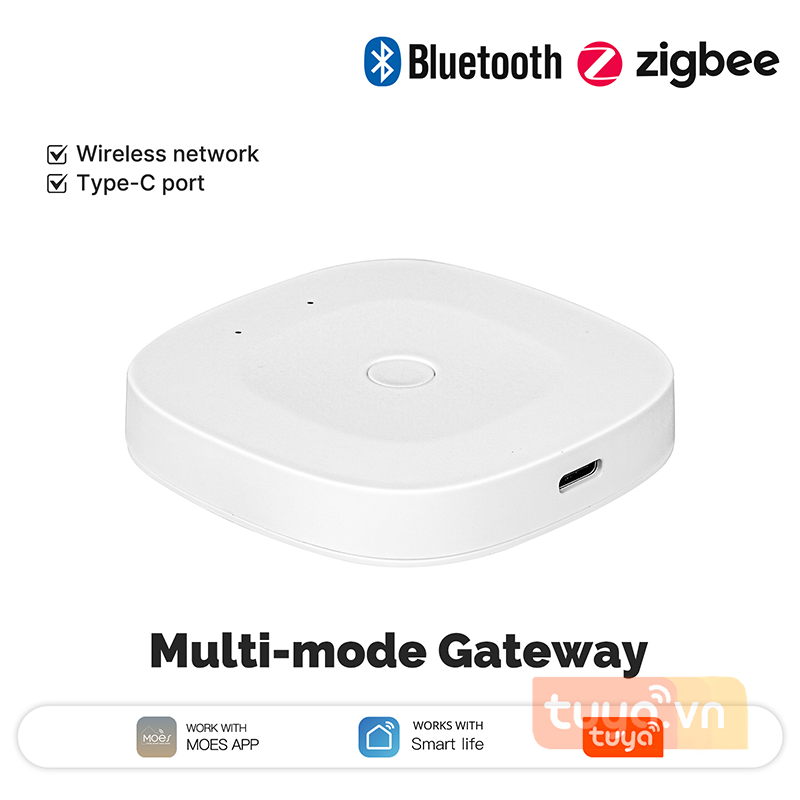 Trung Tâm Điều Khiển Nhà Thông Minh Đa Phương Thức WiFi Tuya THA5v3