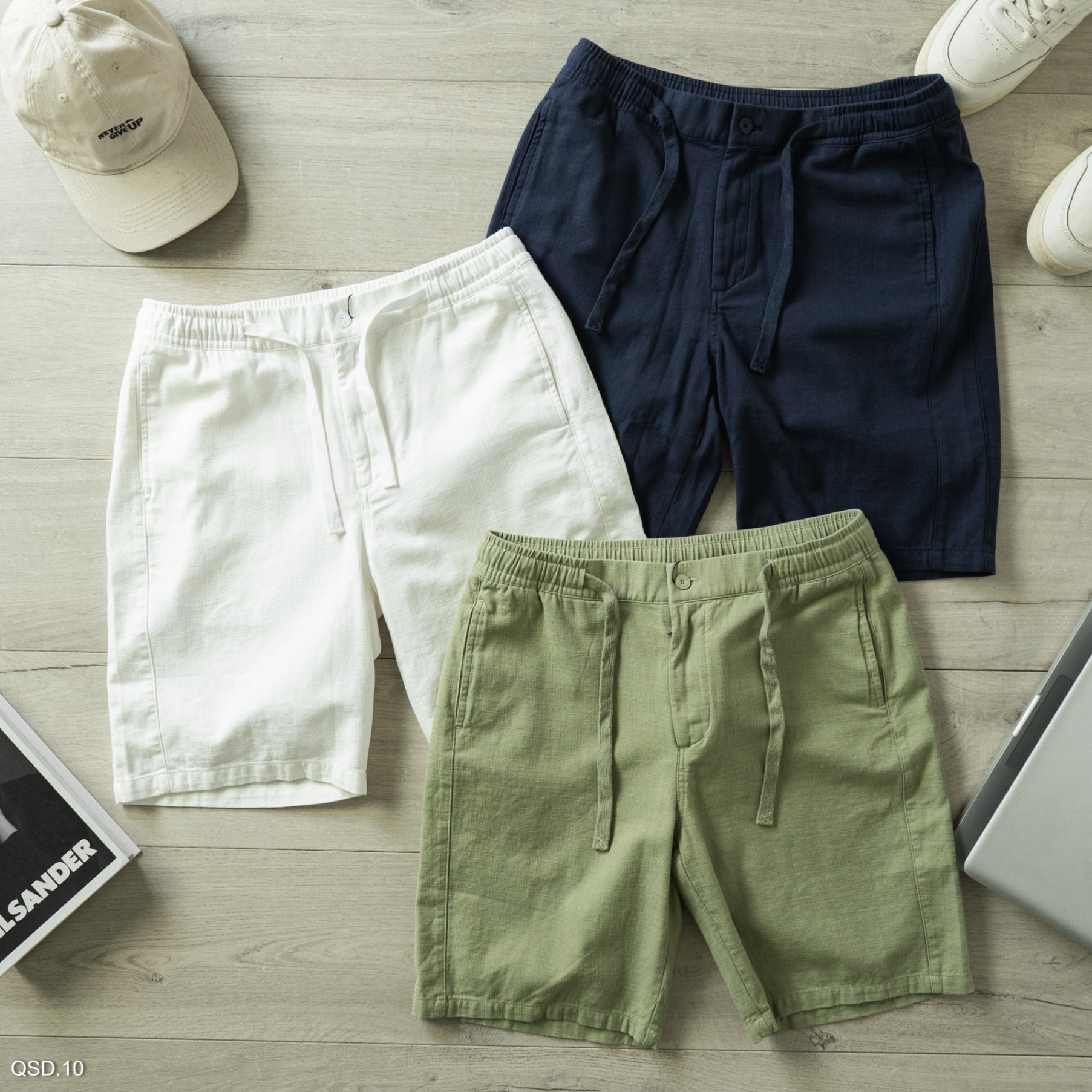 QUẦN SHORT LINEN-10-MS