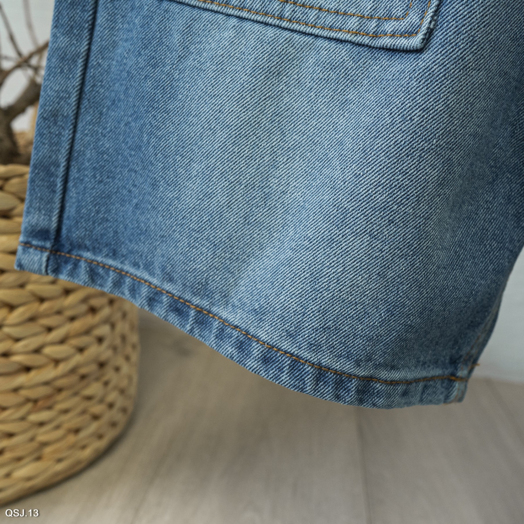 QUẦN SHORT JEAN-13-BTM