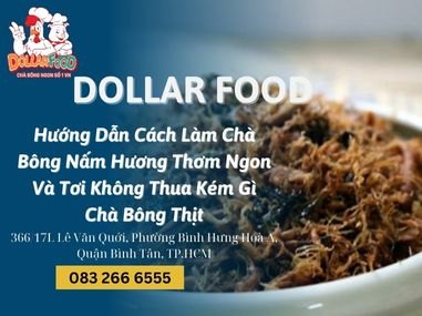 Hướng Dẫn Cách Làm Chà Bông Nấm Hương Thơm Ngon Và Tơi Không Thua Kém Gì Chà Bông Thịt