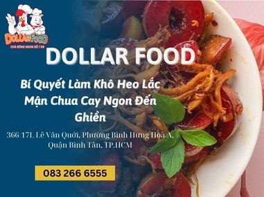 Bí Quyết Làm Khô Heo Lắc Mận Chua Cay Ngon Đến Ghiền