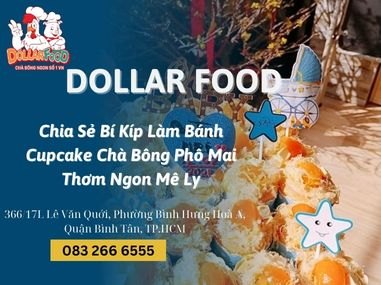 Chia Sẻ Bí Kíp Làm Bánh Cupcake Chà Bông Phô Mai Thơm Ngon Mê Ly