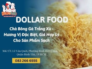 Chà Bông Gà Trắng Xù - Hương Vị Đặc Biệt, Giá Hợp Lý Cho Sản Phẩm Sạch