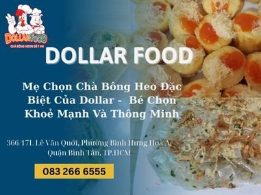 Mẹ Chọn Chà Bông Heo Đặc Biệt Của Dollar -  Bé Chọn Khoẻ Mạnh Và Thông Minh