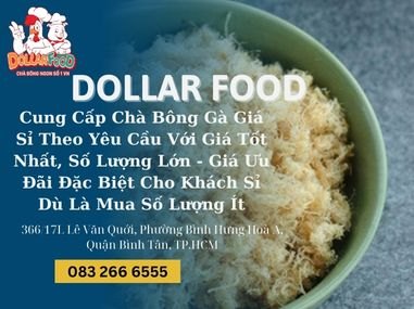 Cung Cấp Chà Bông Gà Giá Sỉ Theo Yêu Cầu Với Giá Tốt Nhất, Số Lượng Lớn - Giá Ưu Đãi Đặc Biệt Cho Khách Sỉ Dù Là Mua Số Lượng Ít