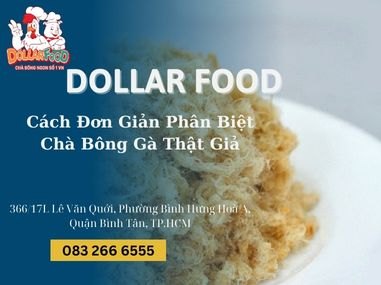 Cách Đơn Giản Phân Biệt Chà Bông Gà Thật Giả