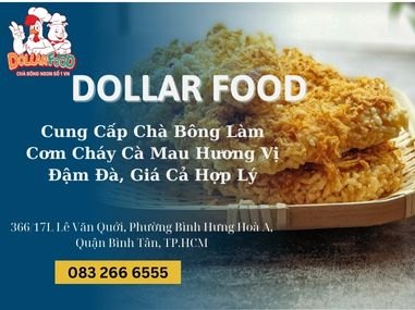 Cung Cấp Chà Bông Làm Cơm Cháy Cà Mau Hương Vị Đậm Đà, Giá Cả Hợp Lý