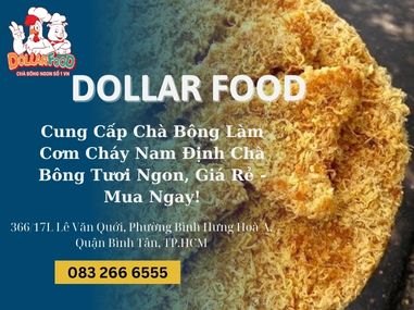 Cung Cấp Chà Bông Làm Cơm Cháy Nam Định Chà Bông Tươi Ngon, Giá Rẻ - Mua Ngay!