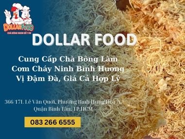 Cung Cấp Chà Bông Làm Cơm Cháy Ninh Bình Hương Vị Đậm Đà, Giá Cả Hợp Lý