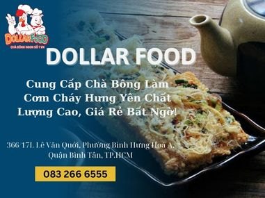 Cung Cấp Chà Bông Làm Cơm Cháy Hưng Yên Chất Lượng Cao, Giá Rẻ Bất Ngờ!