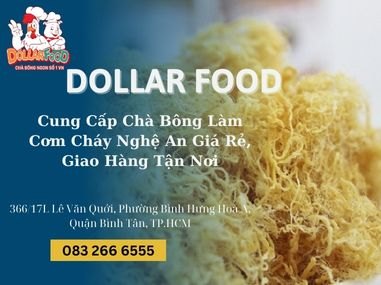 Cung Cấp Chà Bông Làm Cơm Cháy Nghệ An Giá Rẻ, Giao Hàng Tận Nơi