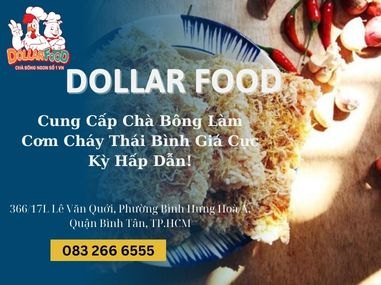 Cung Cấp Chà Bông Làm Cơm Cháy Thái Bình Giá Cực Kỳ Hấp Dẫn!