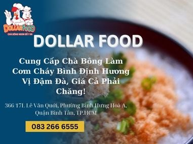 Cung Cấp Chà Bông Làm Cơm Cháy Bình Định Hương Vị Đậm Đà, Giá Cả Phải Chăng!