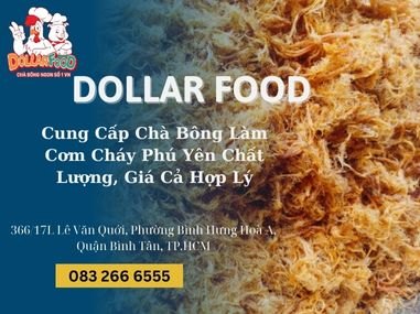 Cung Cấp Chà Bông Làm Cơm Cháy Phú Yên Chất Lượng, Giá Cả Hợp Lý