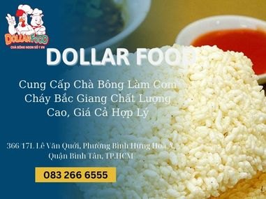 Cung Cấp Chà Bông Làm Cơm Cháy Bắc Giang Chất Lượng Cao, Giá Cả Hợp Lý