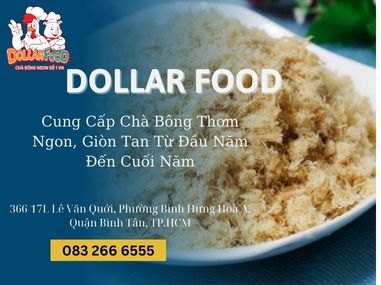 Cung Cấp Chà Bông Thơm Ngon, Giòn Tan Từ Đầu Năm Đến Cuối Năm