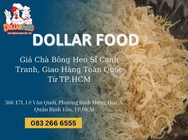 Giá Chà Bông Heo Sỉ Cạnh Tranh, Giao Hàng Toàn Quốc Từ TP.HCM