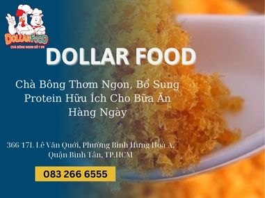 Chà Bông Thơm Ngon, Bổ Sung Protein Hữu Ích Cho Bữa Ăn Hàng Ngày