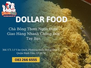 Chà Bông Thơm Ngon Được Giao Hàng Nhanh Chóng Đến Tay Bạn