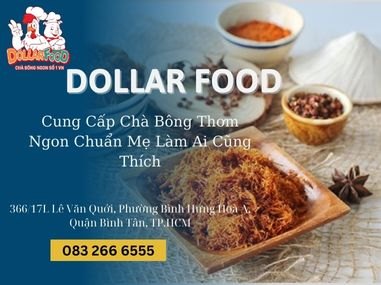 Cung Cấp Chà Bông Thơm Ngon Chuẩn Mẹ Làm Ai Cũng Thích