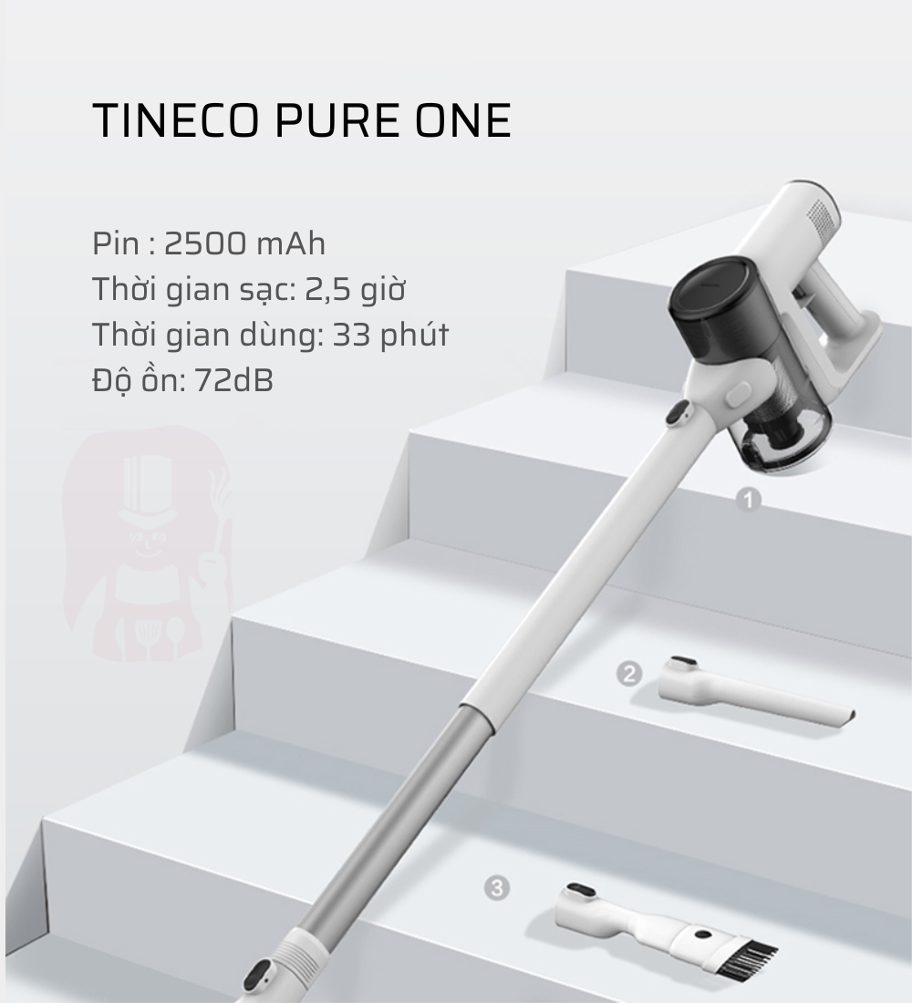 MÁY HÚT BỤI TINECO PURE ONE