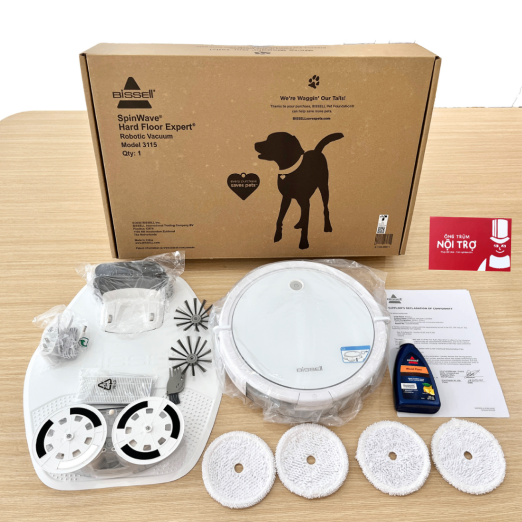 Bissell SpinWave® Wet and Dry Robotic Vacuum