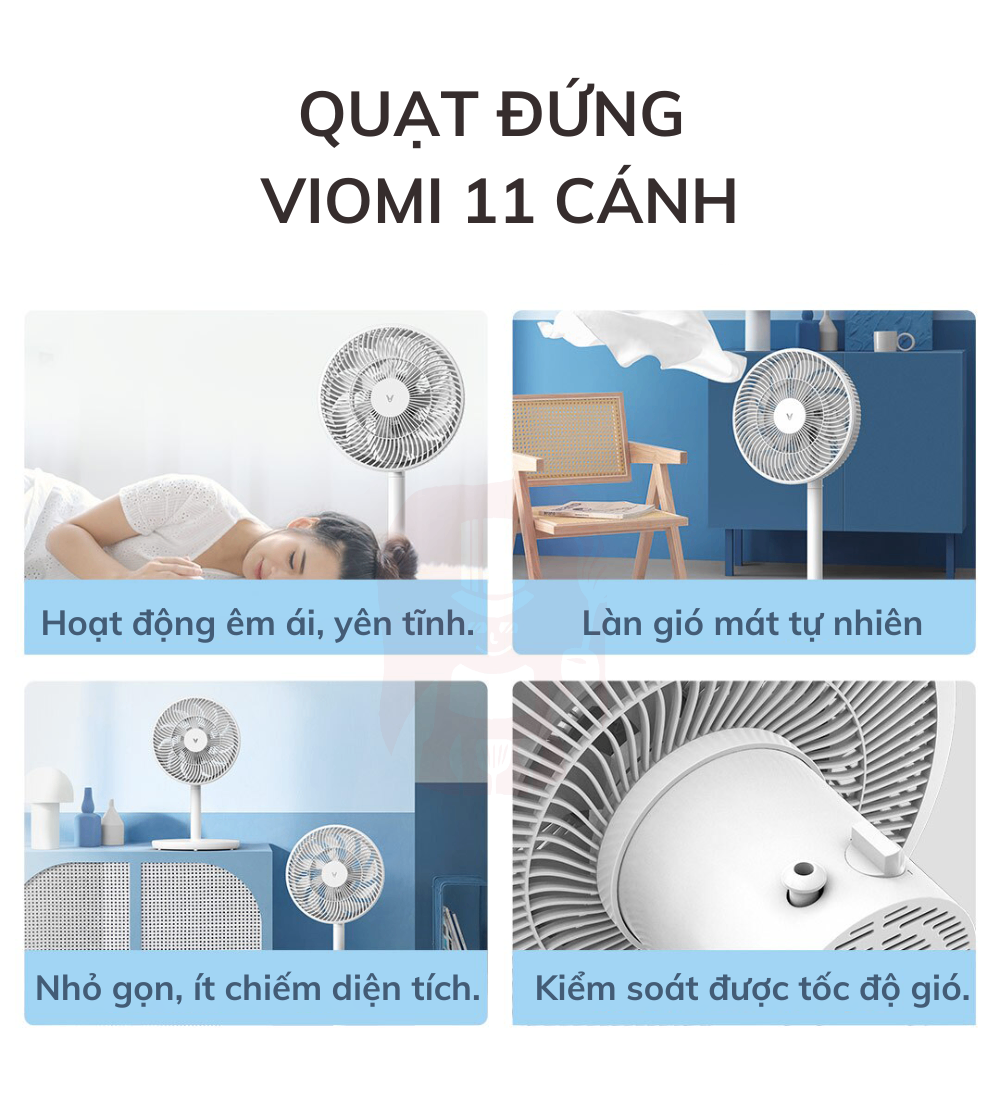 QUẠT XIAOMI VIOMI 11 CÁNH _ VXFS12A-J