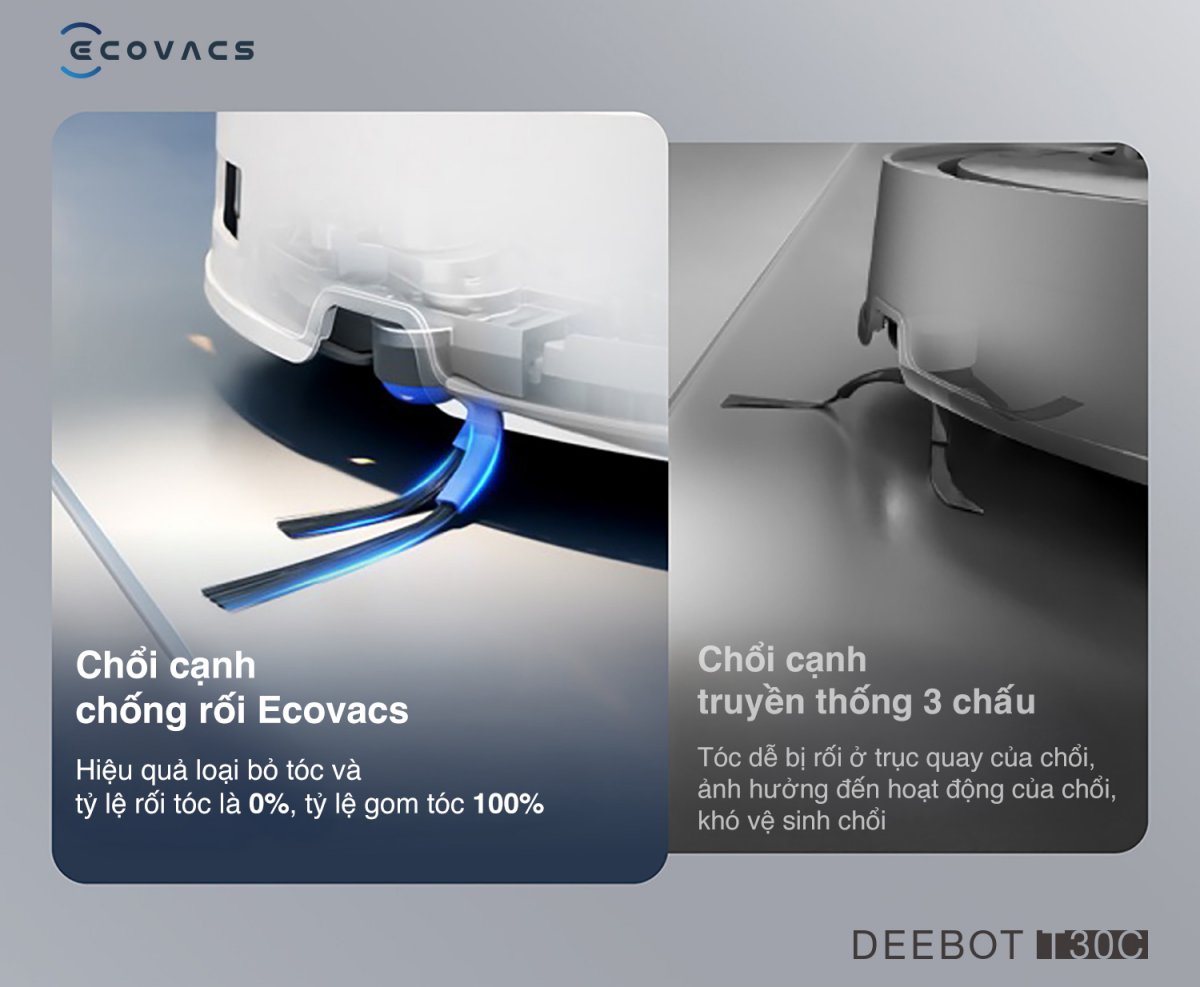 Robot hút bụi Ecovacs Deebot T30C