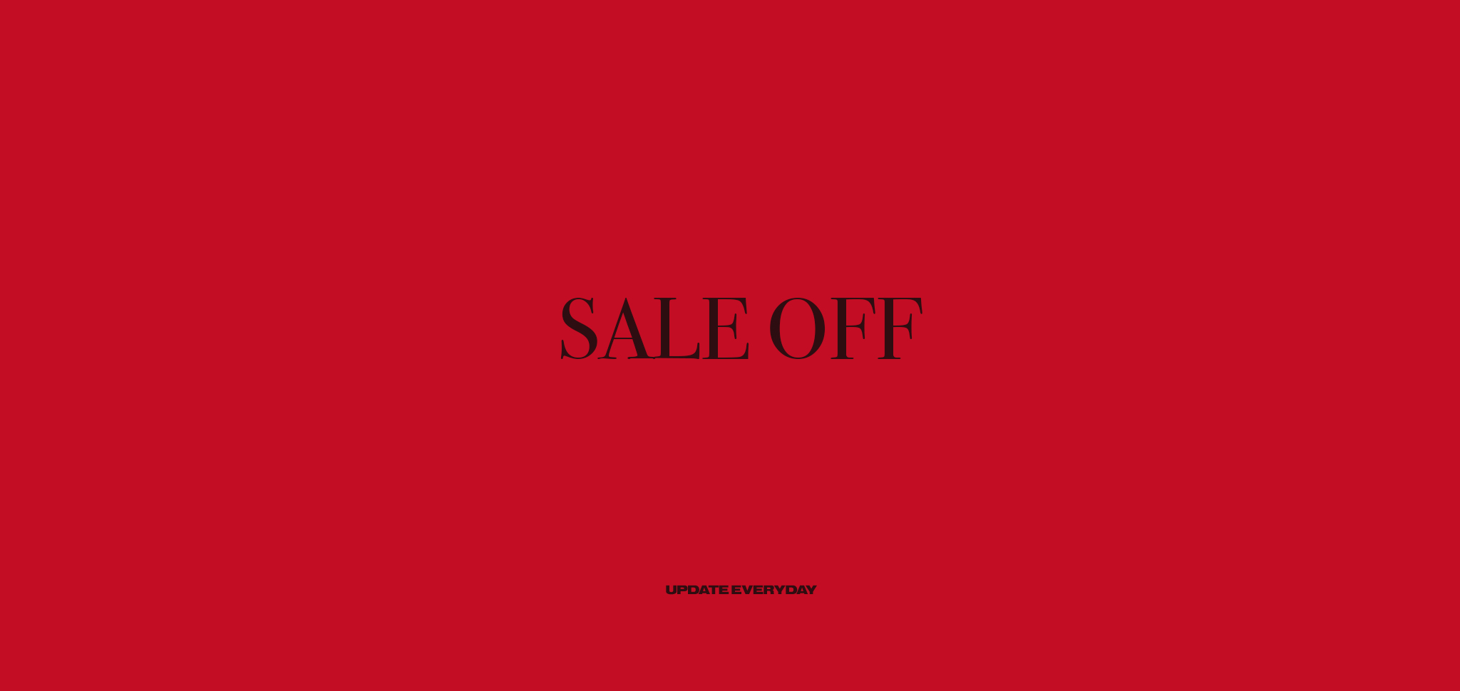 SS2026 - Sale