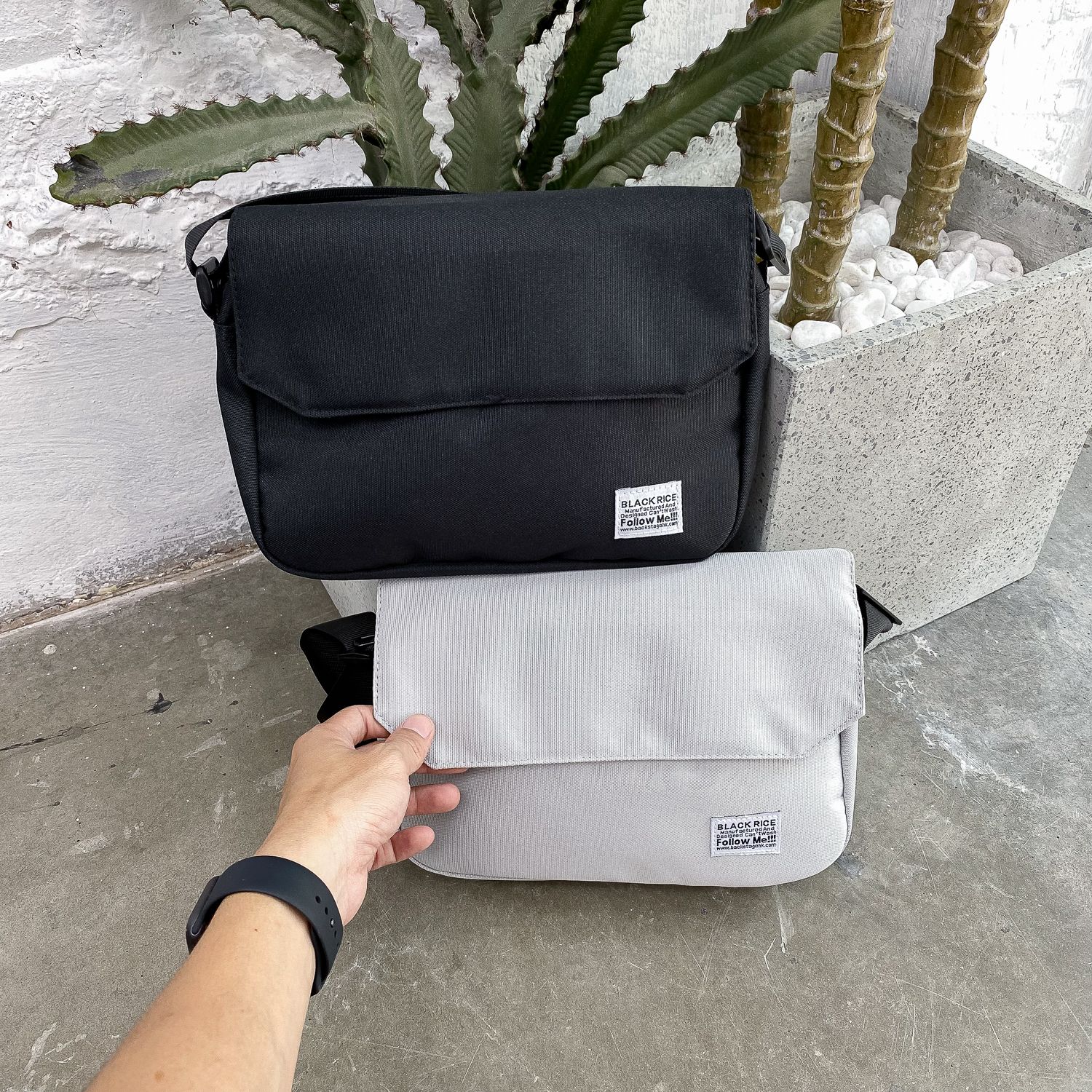 PK EW túi đeo oxford - HB6061