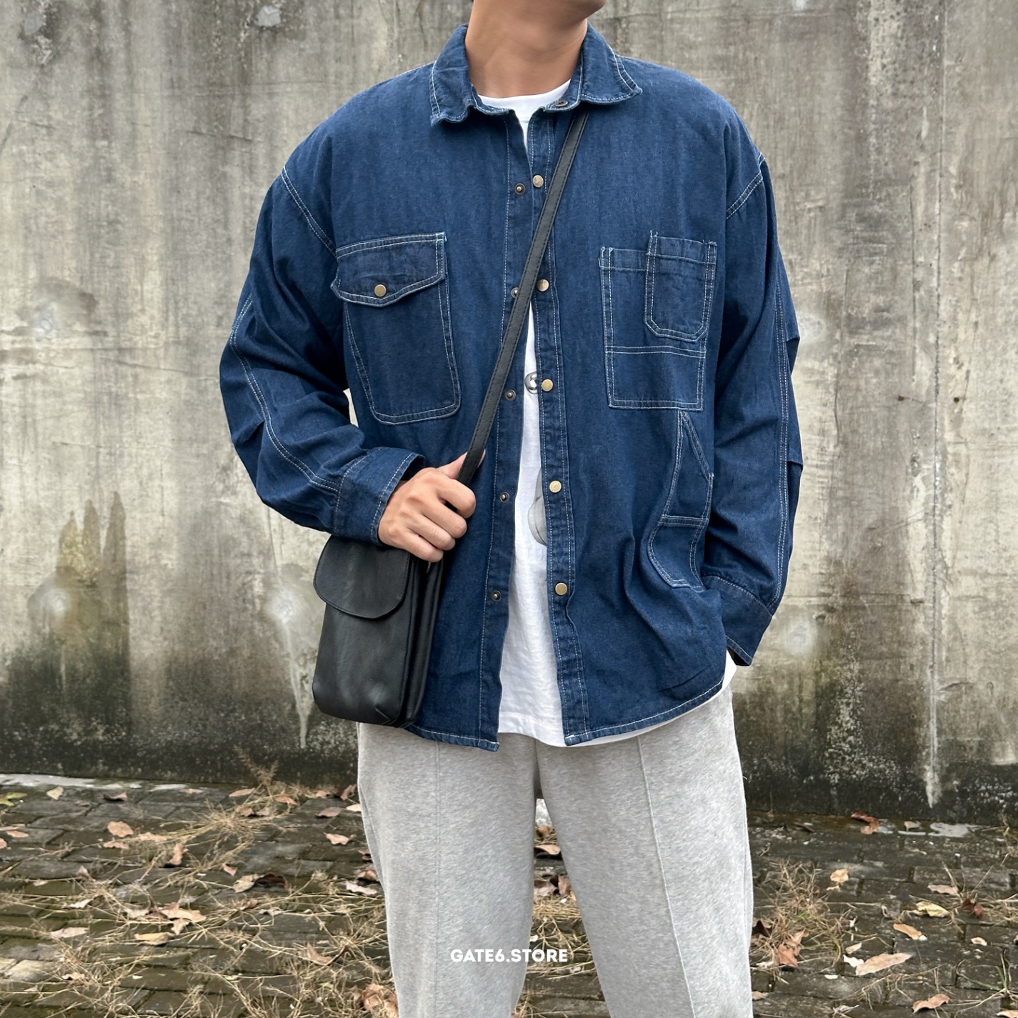 Sơmi CT denim C915