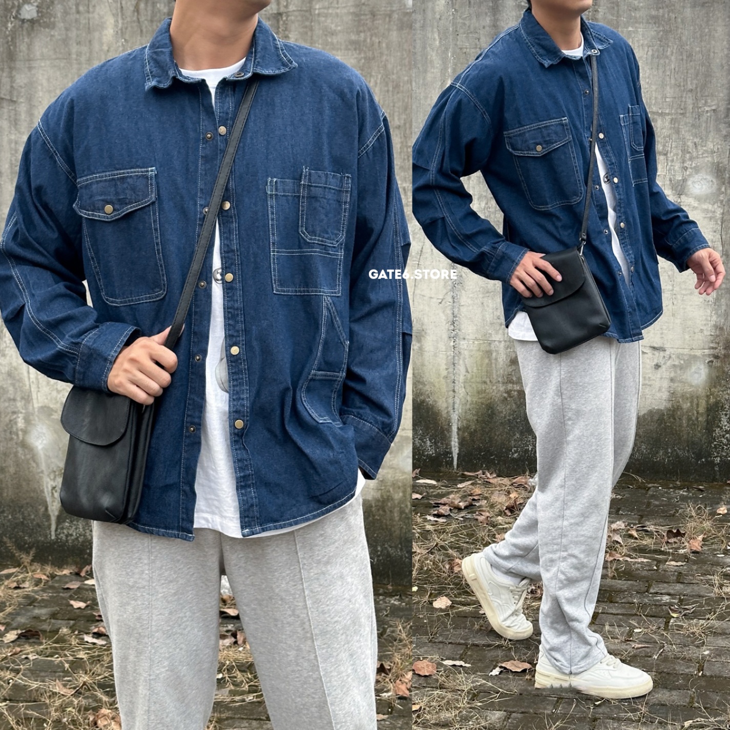 Sơmi CT denim C915