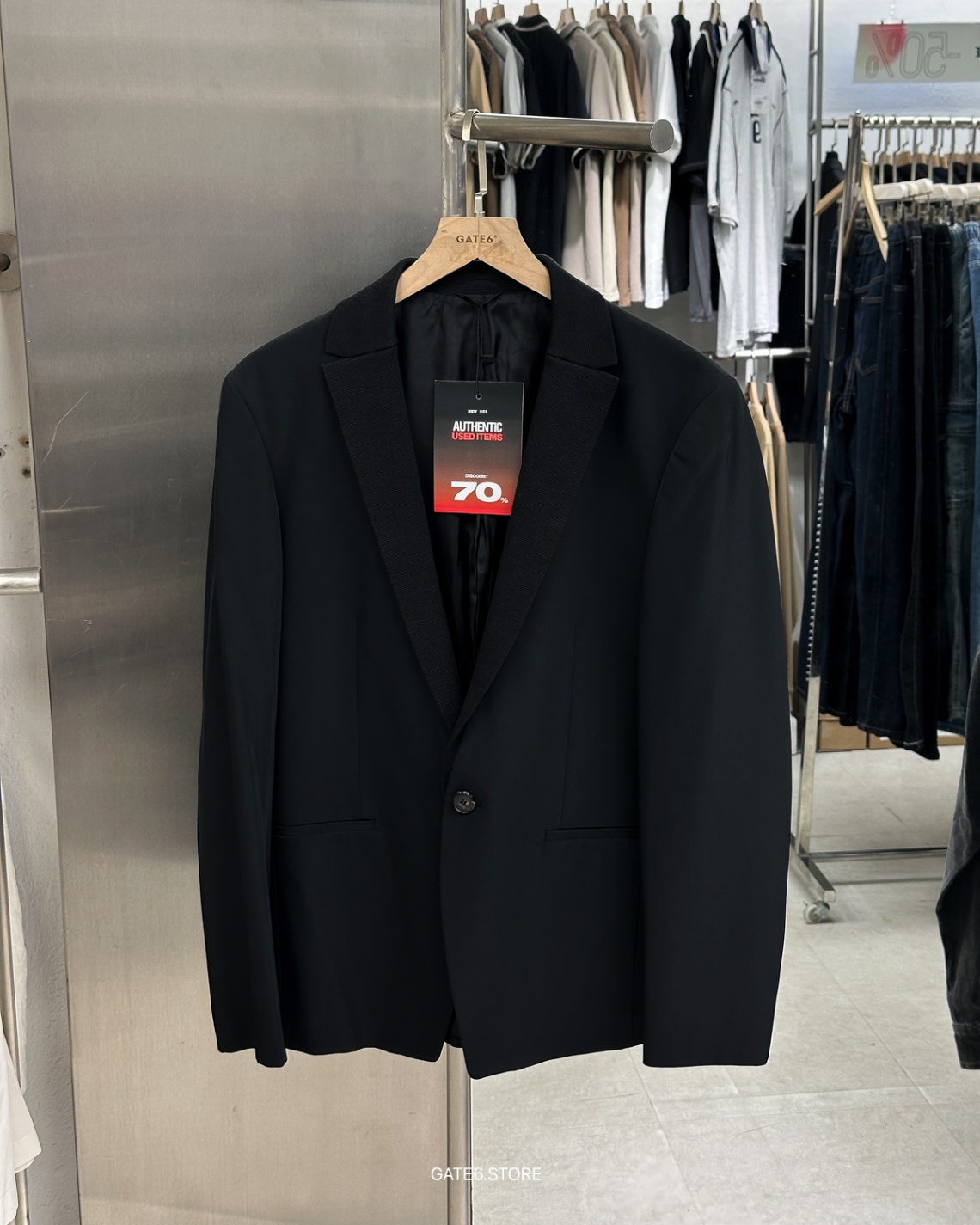 Khoác C blazer cổ chun full 04