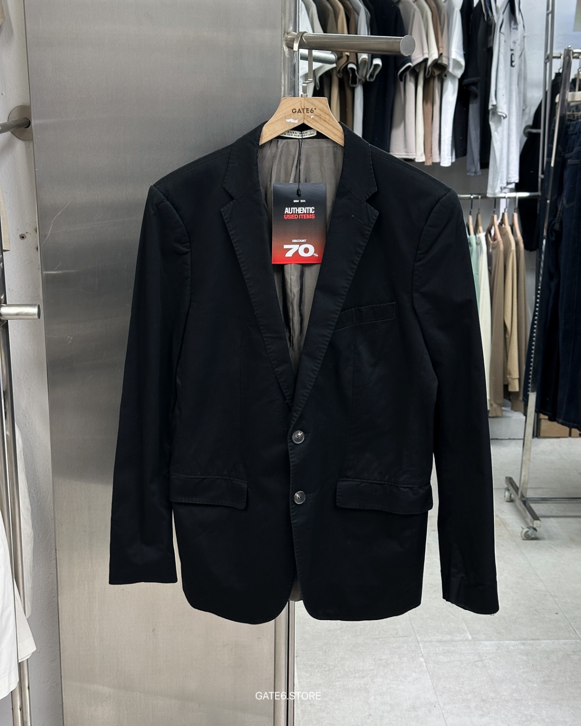 Khoác Z blazer dry kaki 20
