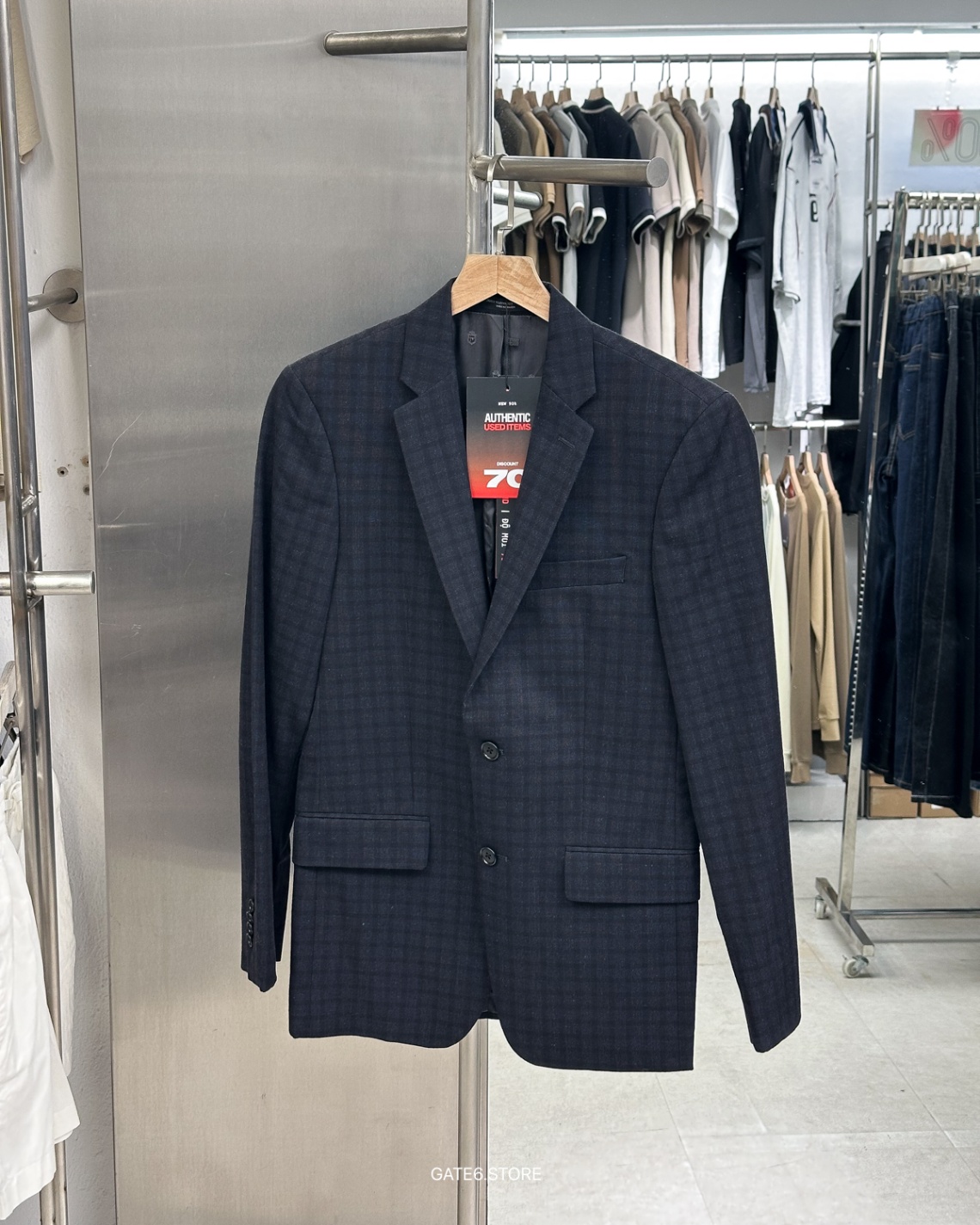 Khoác JV blazer caro 09