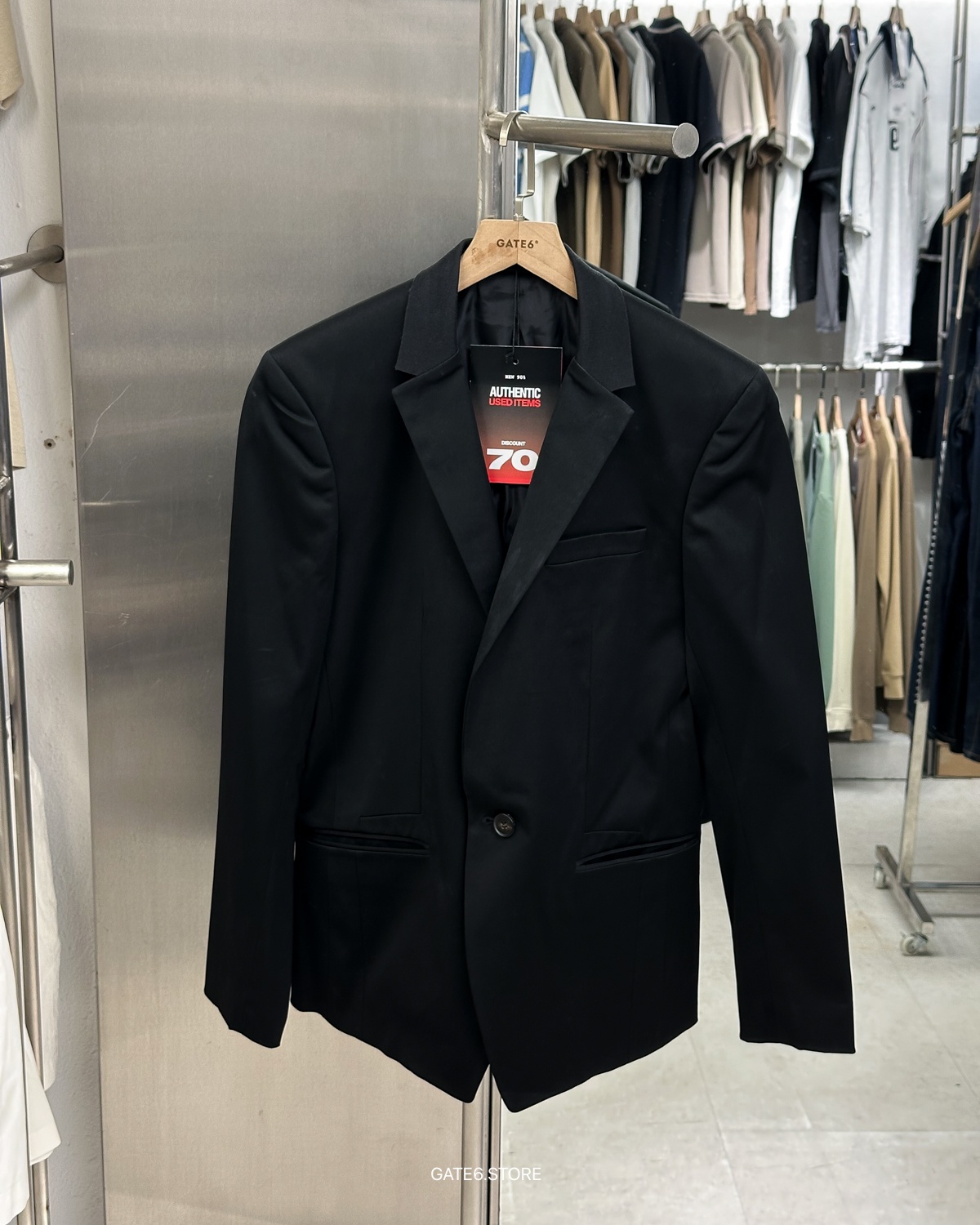Khoác C blazer cổ chun half 03