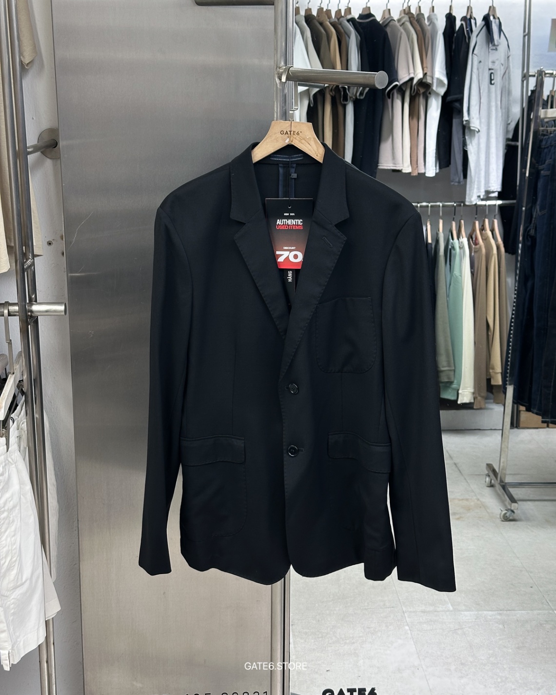 Khoác JP blazer túi ngực 11