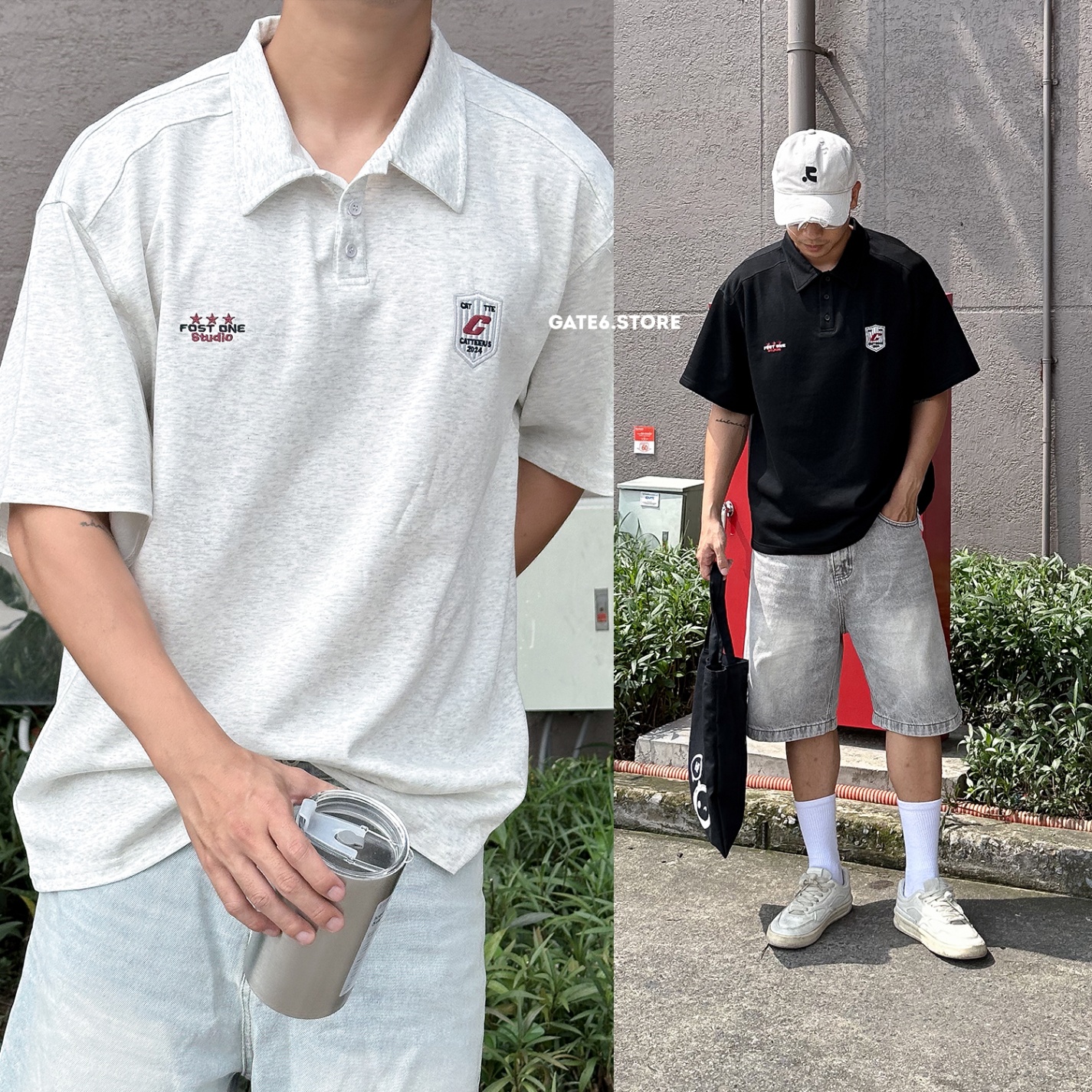 Polo CT logo thêu 220g