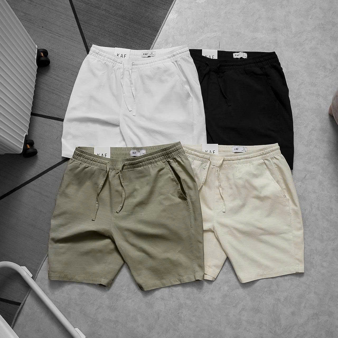 Short KAF linen xước chun 725