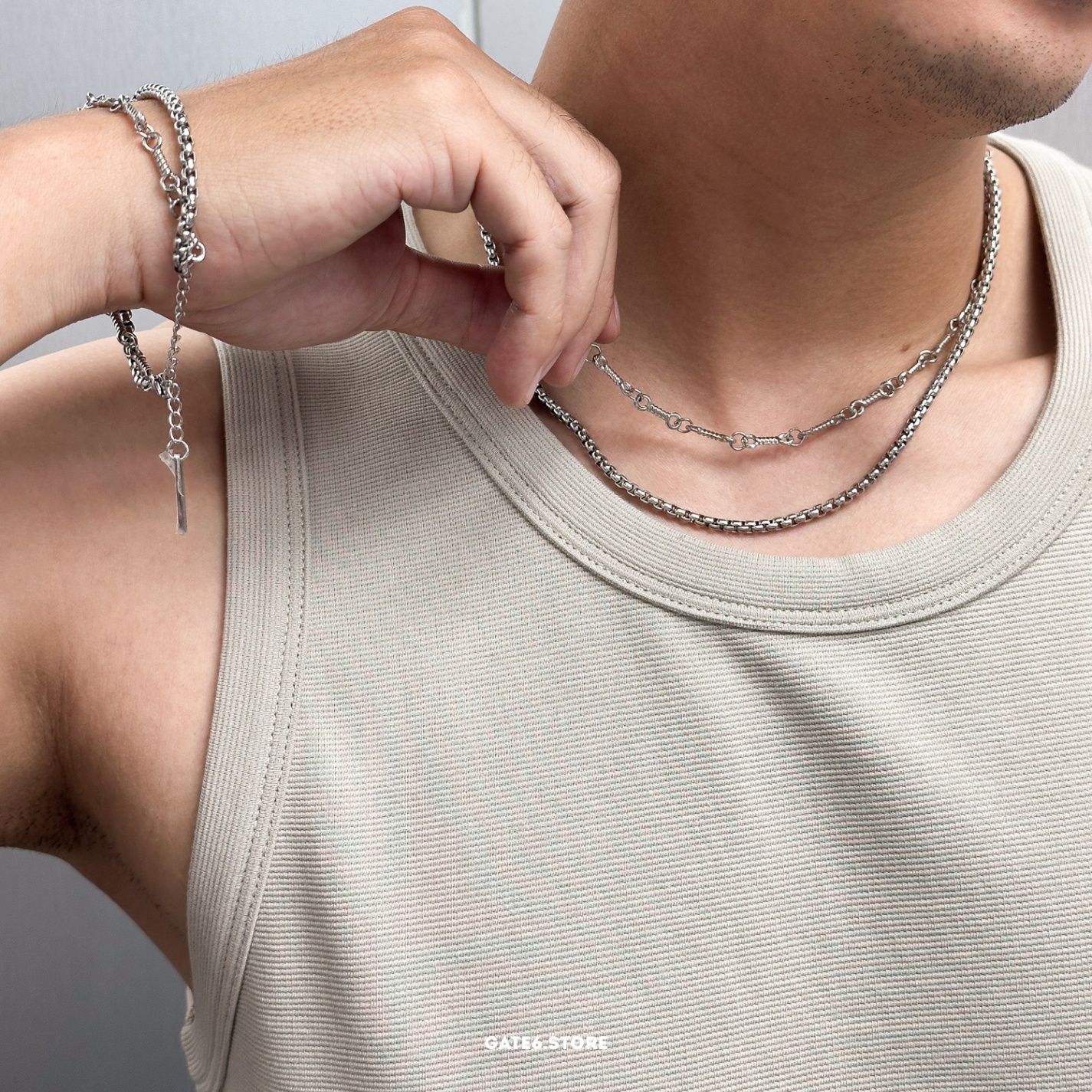 Vòng cổ YW Double Bone 1501