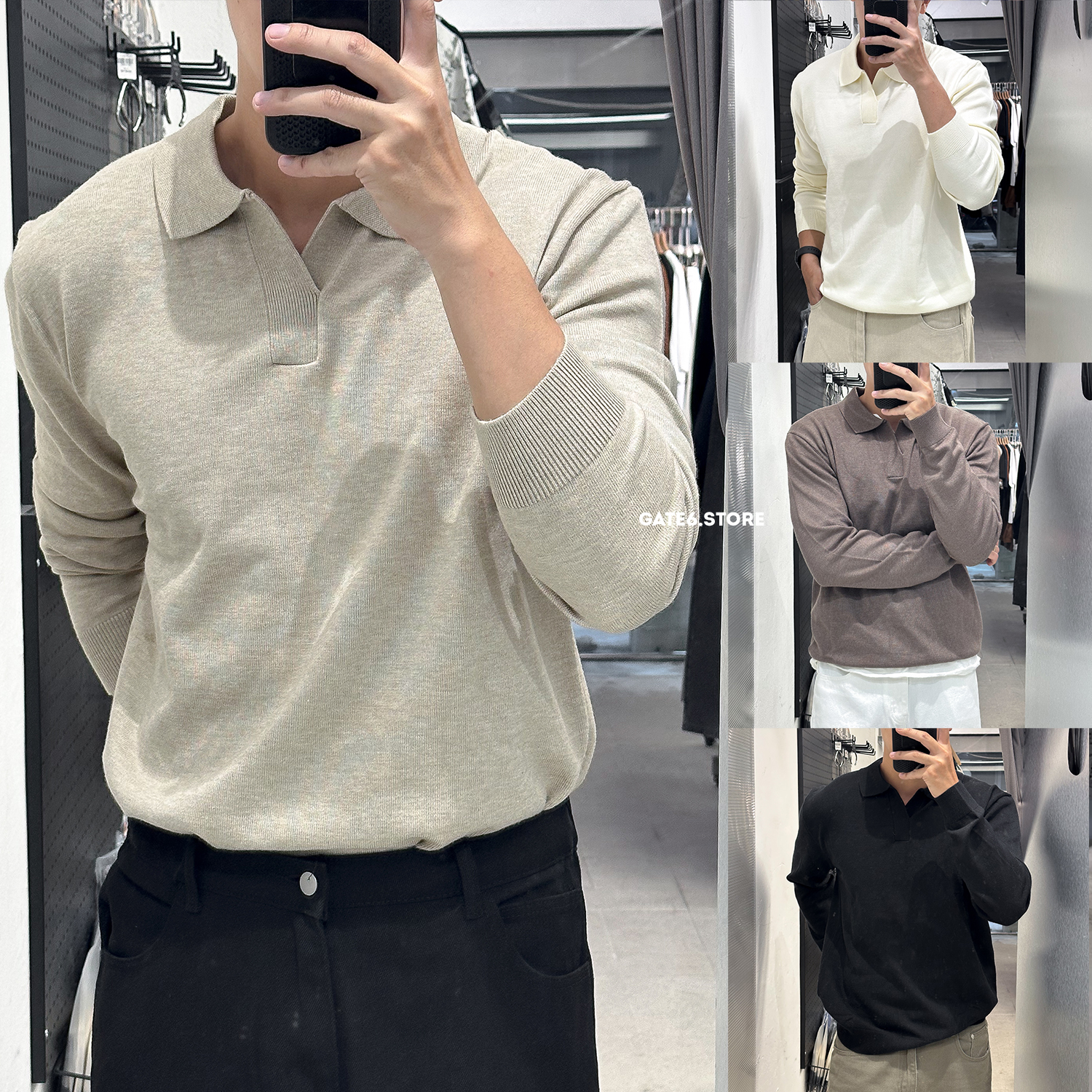 Len KAF polo cổ v 25