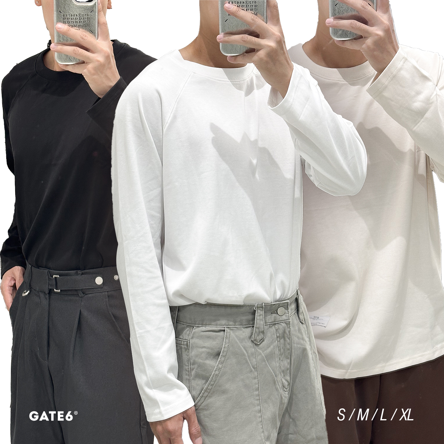 Thun BT raglan trơn 800