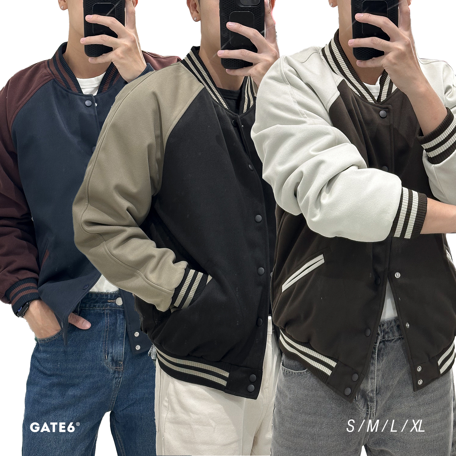Khoác KAF dạ raglan trần trám 26