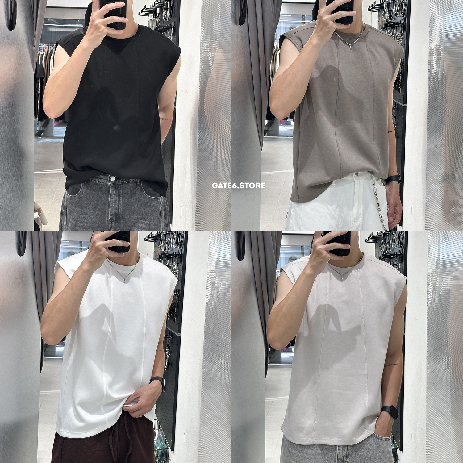 Phông KAF 0 tay sọc ngực 326