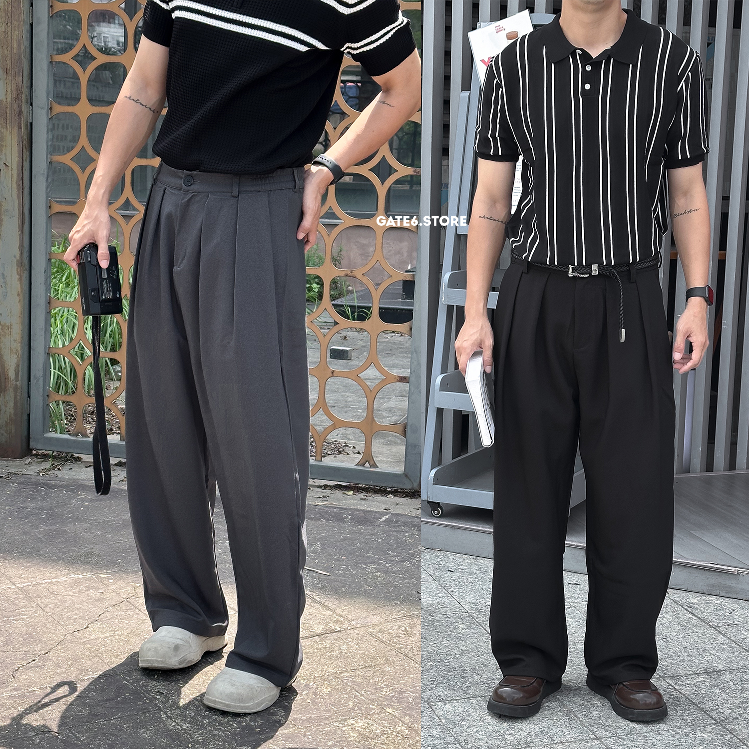 Quần HL âu dạ baggy 2486