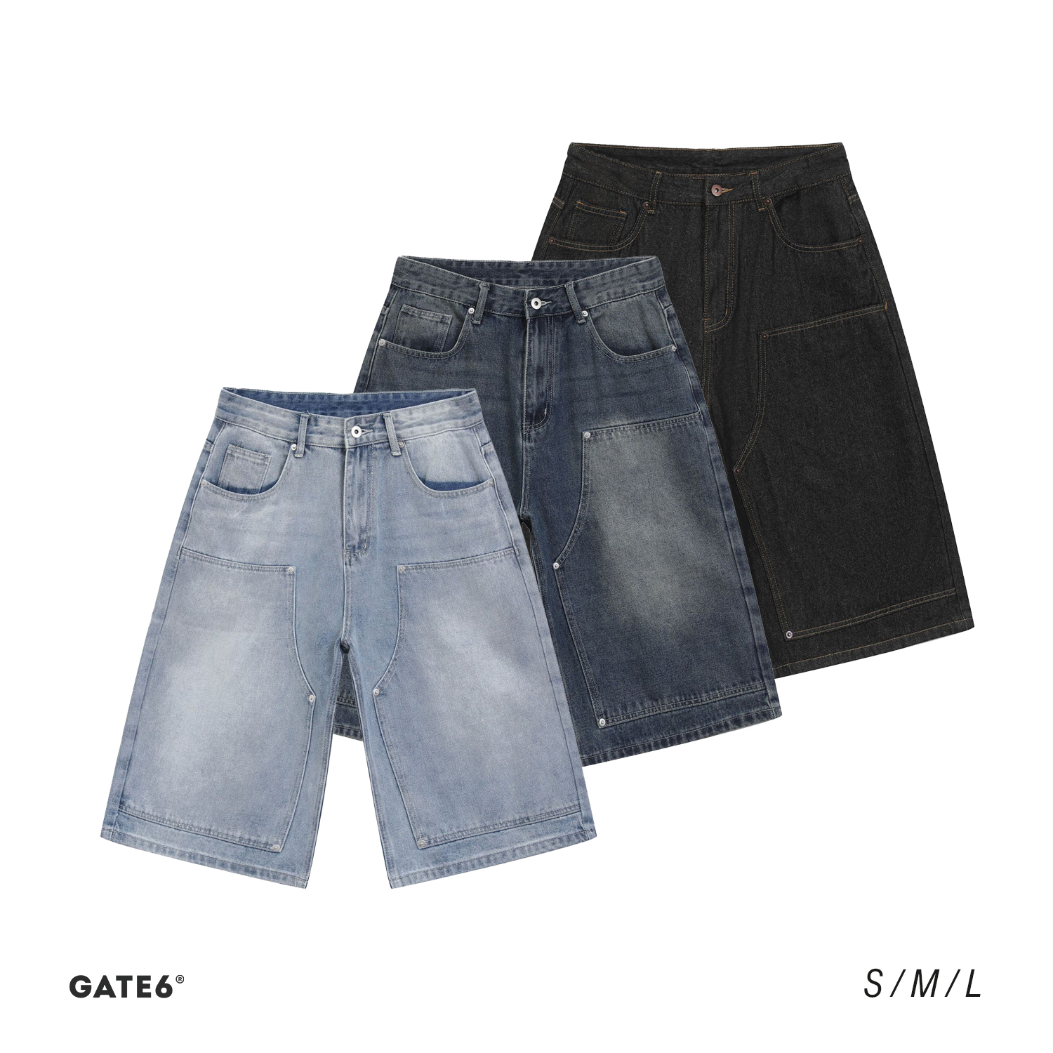 Short NR baggy đáp túi 1019