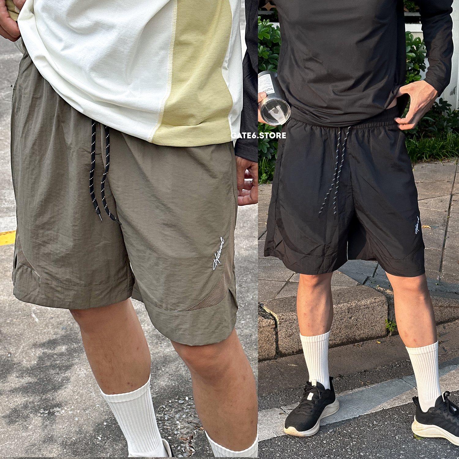 Short HL gió phối lưới 2375