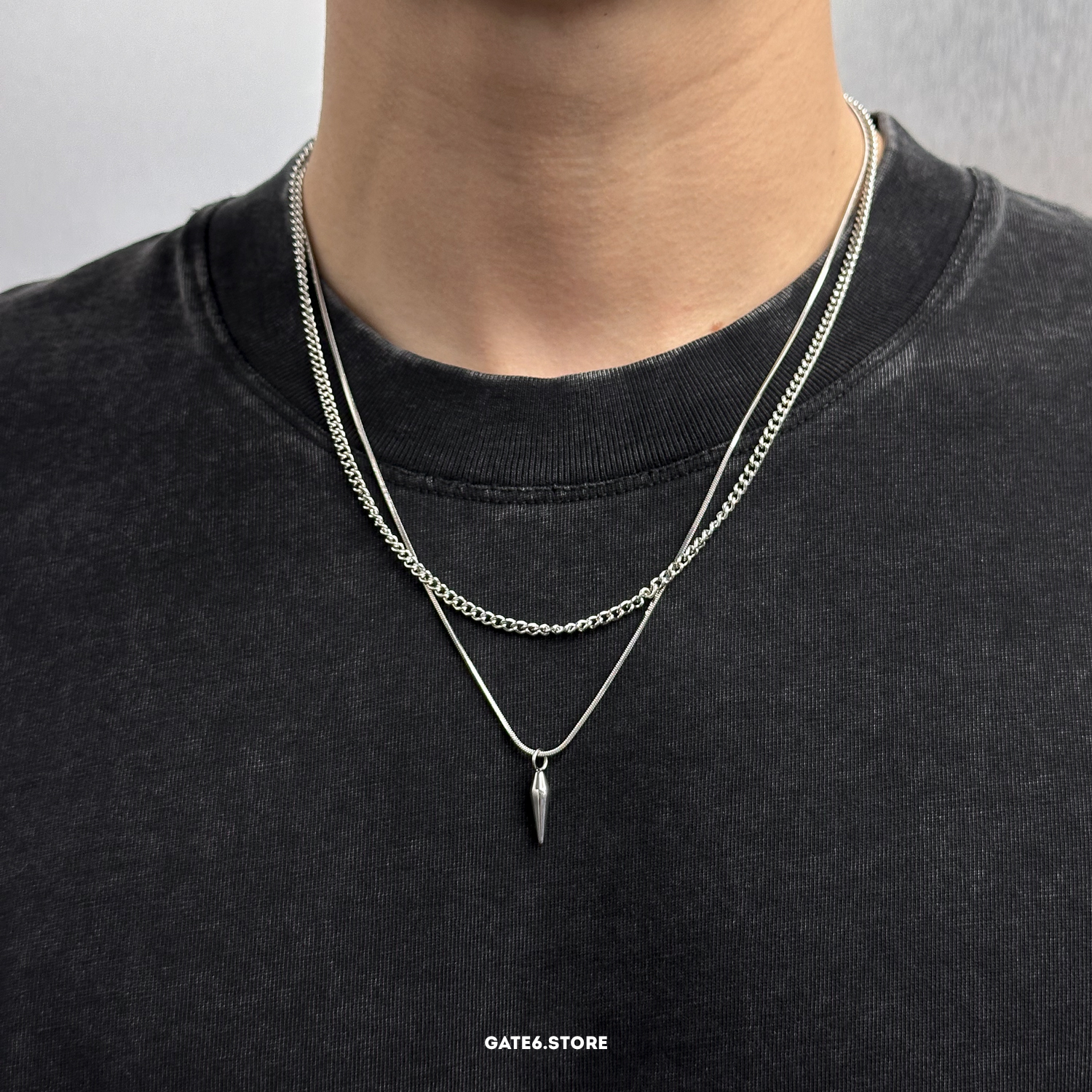 Vòng cổ LY D Studded 4658